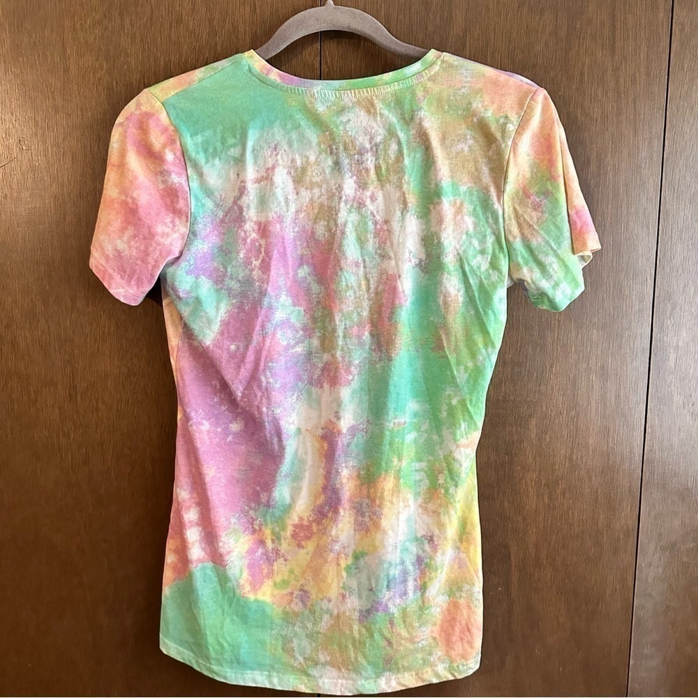 Disney Harry Potter Wizarding World Multi-colour Tie Dye Short Sleeve Tee Sz S - Picture 5 of 6